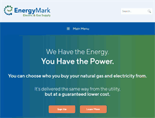 Tablet Screenshot of energymarkllc.com
